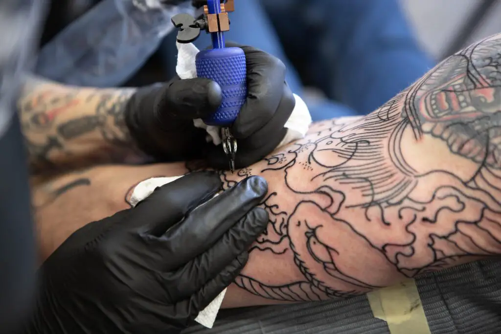 Do tattoos bleed?